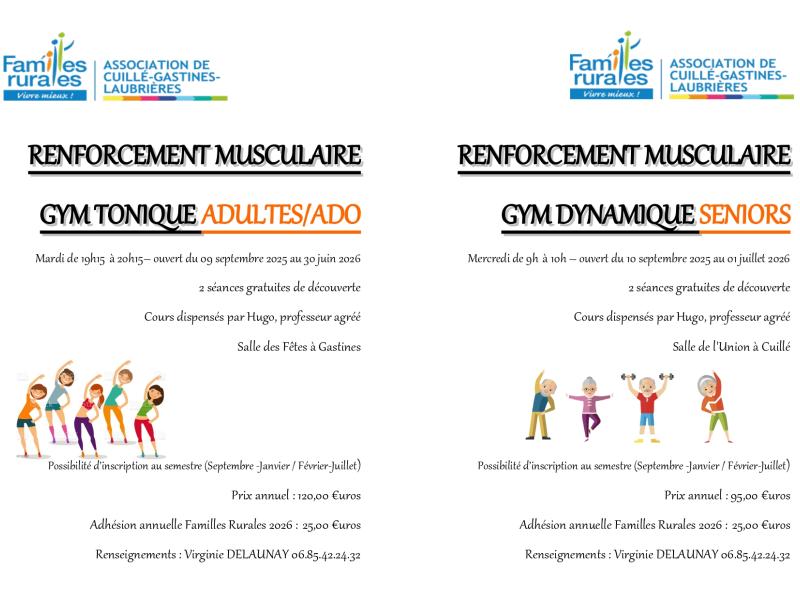 cours gym FR