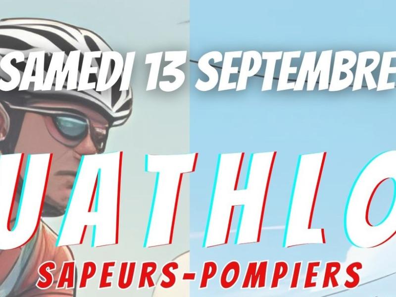 Duathlon des sapeurs pompiers le 13 septembre